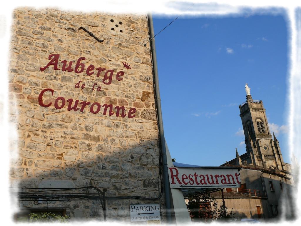 Auberge De La Couronne Lablachère Dış mekan fotoğraf