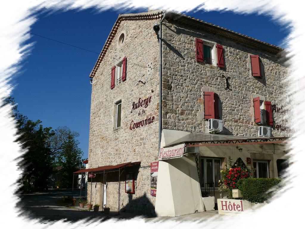 Auberge De La Couronne Lablachère Dış mekan fotoğraf